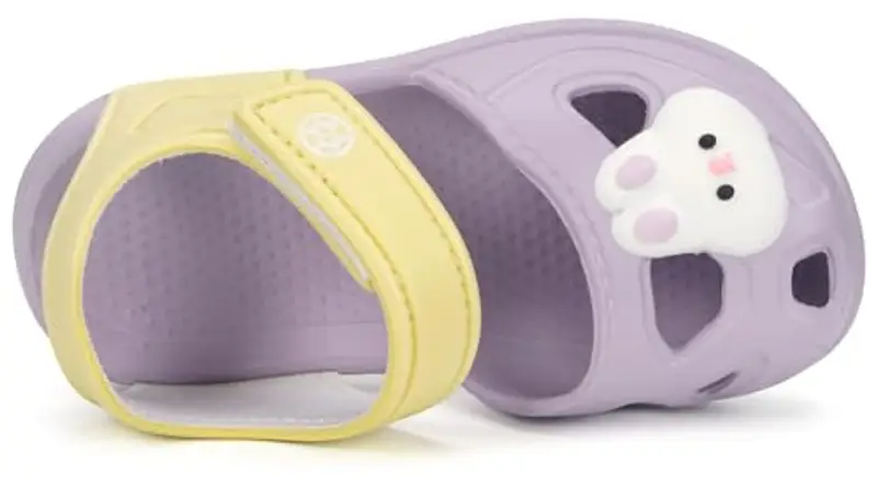 KVbabby Sandali per bambini e ragazzi Scarpe da Giardino Antiscivolo Sandali da Spiaggia Ciabatte, 2463viola, 26/27 EU/Dimensione dell'etichetta 160 miniatura 3