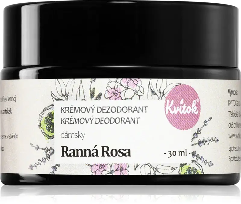 Morning dew deodorante in crema per pelli sensibili 30 ml