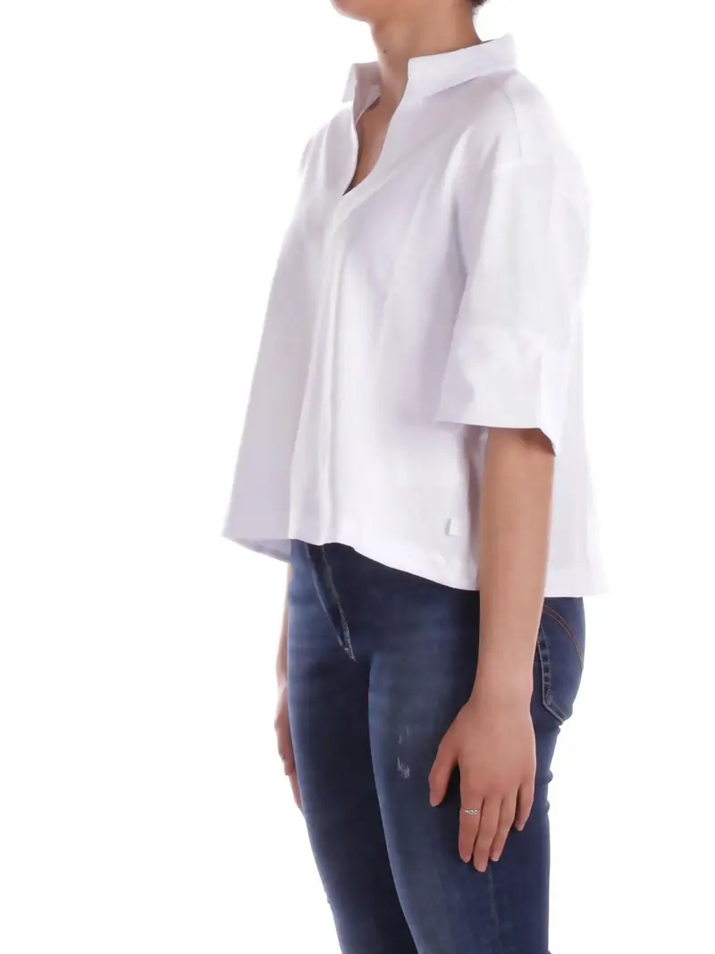 Blusa Donna KWAY White Lys jersey miniatura 2