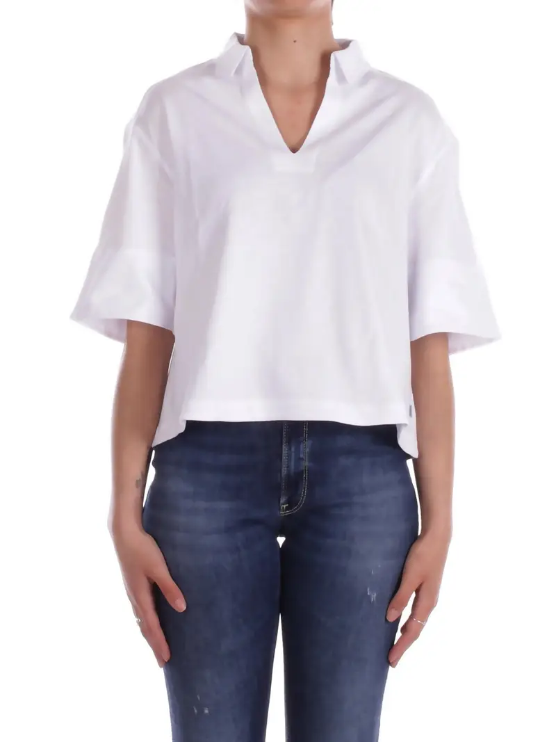 Blusa Donna KWAY White Lys jersey