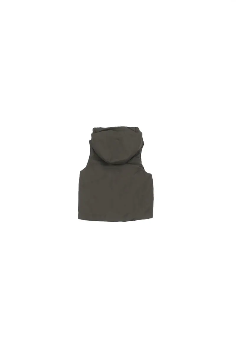 Giubbotto Bambino KWAY Green b blue a P. valtry twill marmotta vest miniatura 2