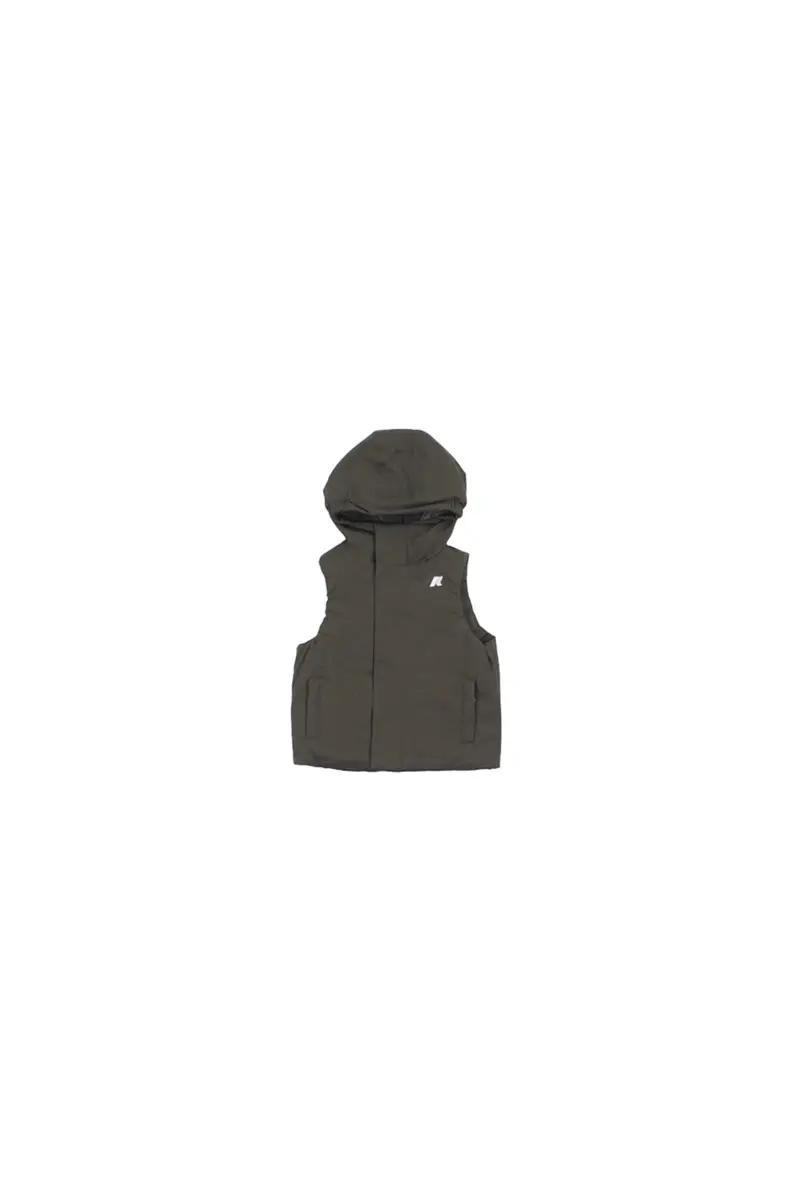 Giubbotto Bambino KWAY Green b blue a P. valtry twill marmotta vest
