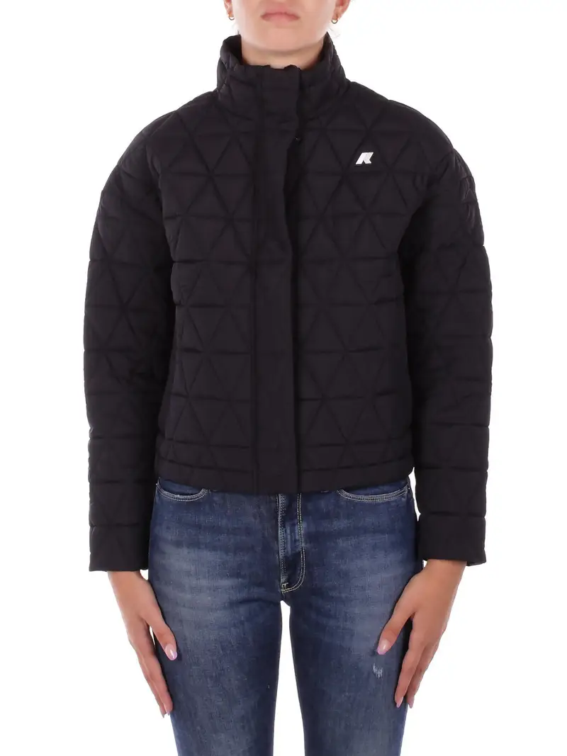 Giubbotto Donna KWAY Black pure Sabrina diamond quilted