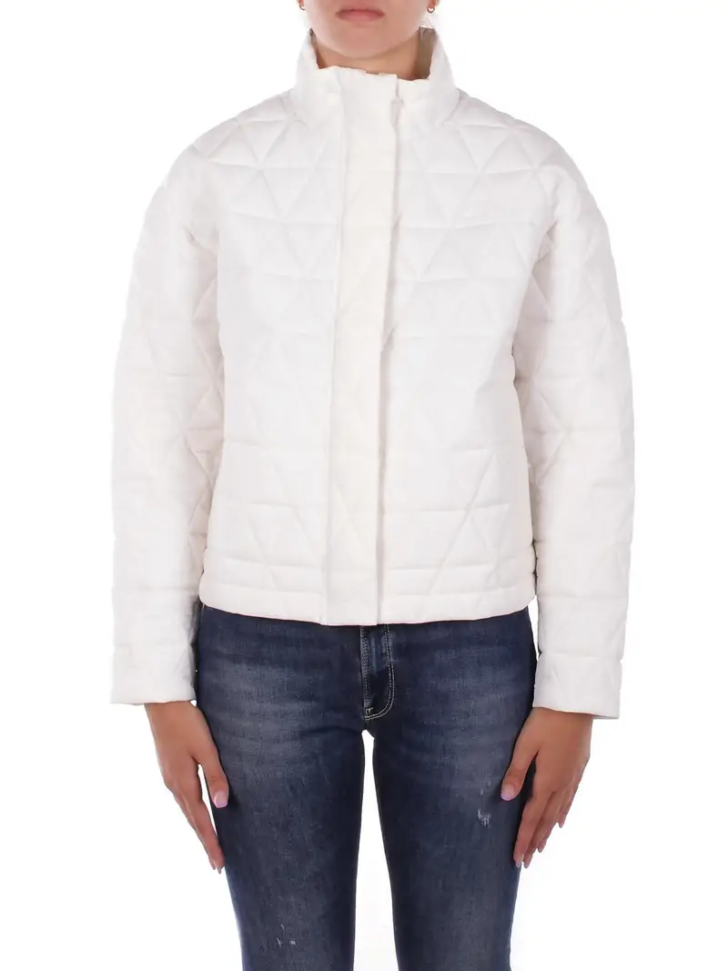 Giubbotto Donna KWAY White gardenia Sabrina diamond quilted