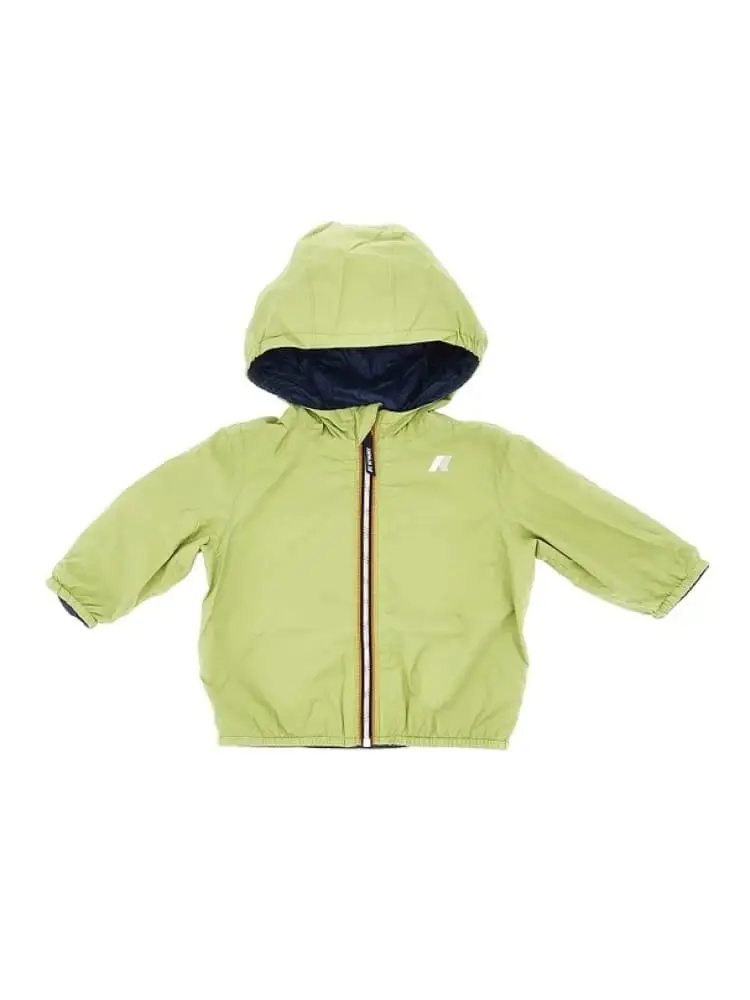 giubbotto infant/kids reversibile verde