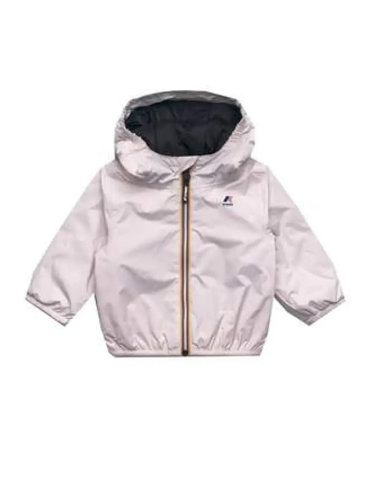 giubbotto infant/kids rosa con logo
