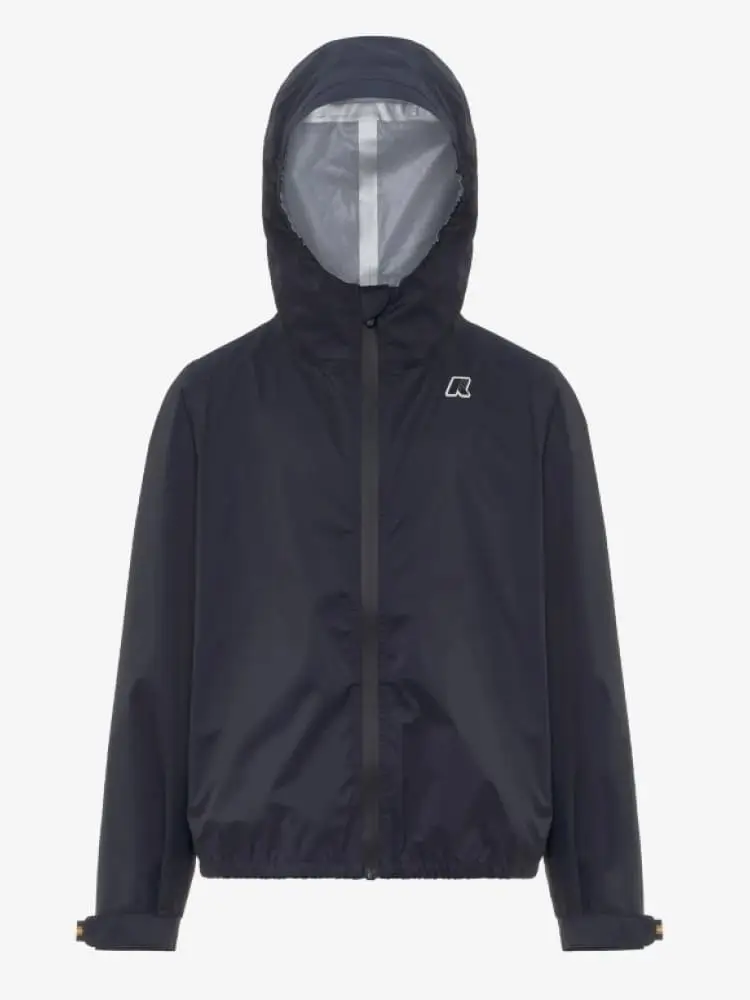 giubbotto kids/junior blu scuro con logo