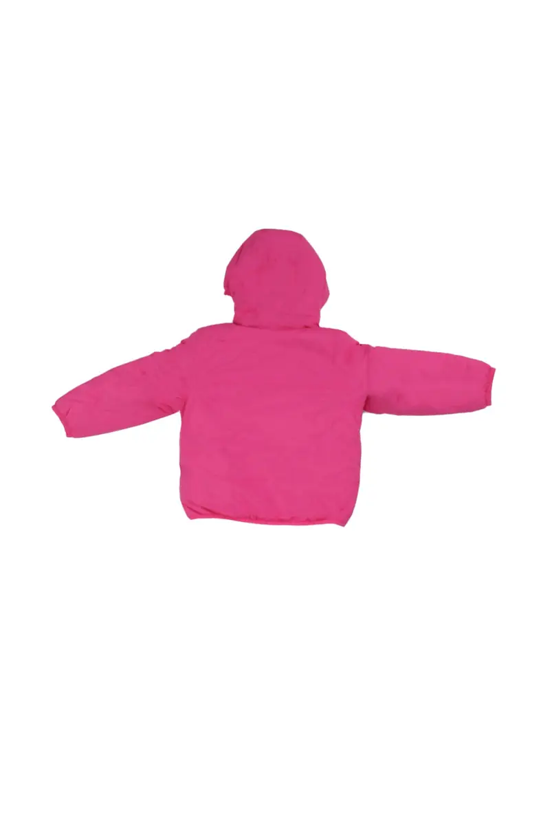 Giubbotto Unisex Junior KWAY Fuchsia magenta P. le vrai 4.0 claude orsetto miniatura 2
