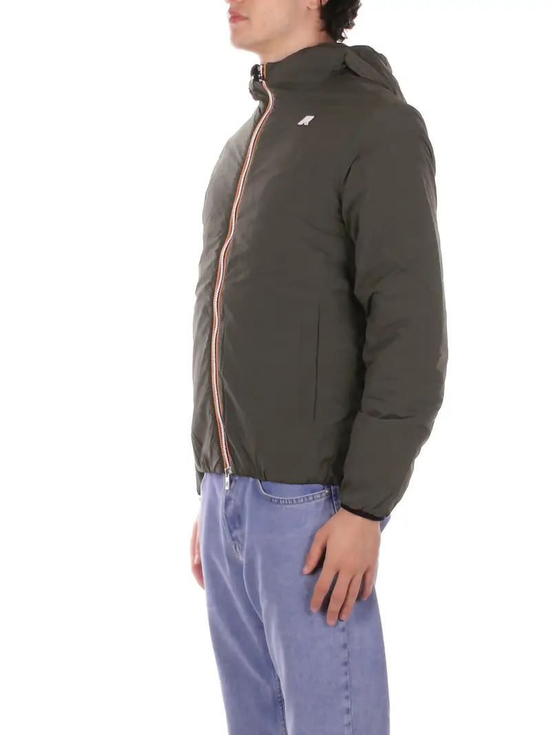 Giubbotto Uomo KWAY Green blackish Jack plain warm miniatura 2