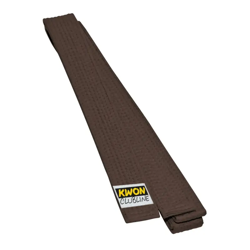 Cintura morbida marrone budō Kwon