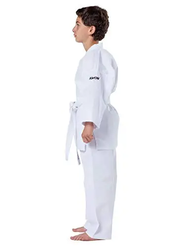 Kwon, Kimono Bambino Karate Basic, Bianco (weiß), 130cm miniatura 2