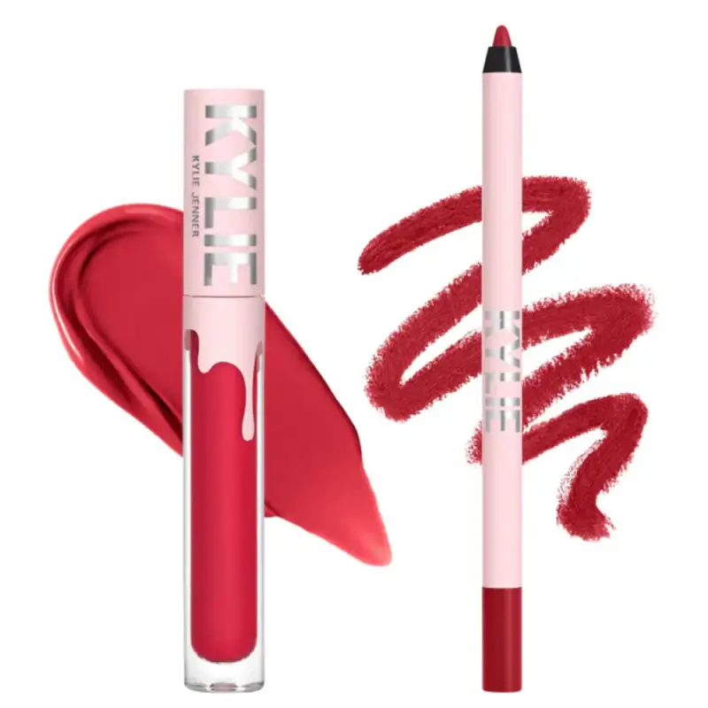 Set Rossetto Liquido Opaco + matita labbra Tonalità 402 Mary Jo