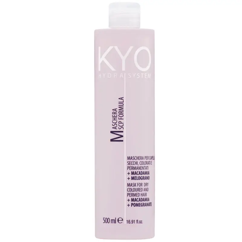 Maschera per capelli colorati a secco KYO Hydra System 500 ml