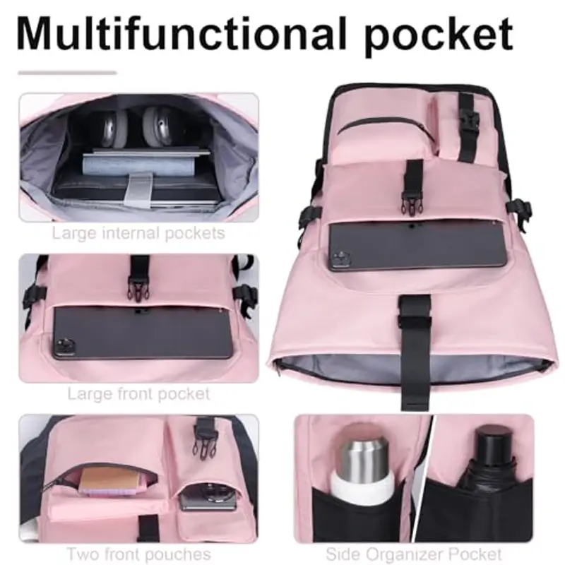KYYLZ Zaino da viaggio Uomo Rosa 1600850 miniatura 3