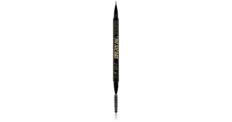 Ink matita per sopracciglia con spazzolino colore castano scuro 0,45 ml