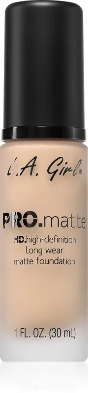 PRO. Matte HD fondotinta lunga tenuta effetto opaco colore Beige 30 ml