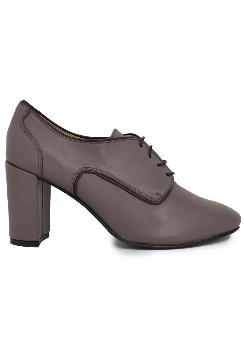 Stringate donna in pelle grigia tacco alto Donna AL1661/G 2