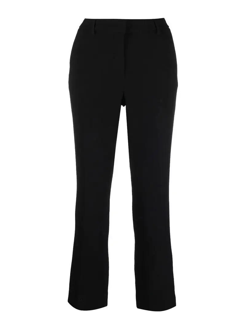 pantaloni sartoriali cropped Nero