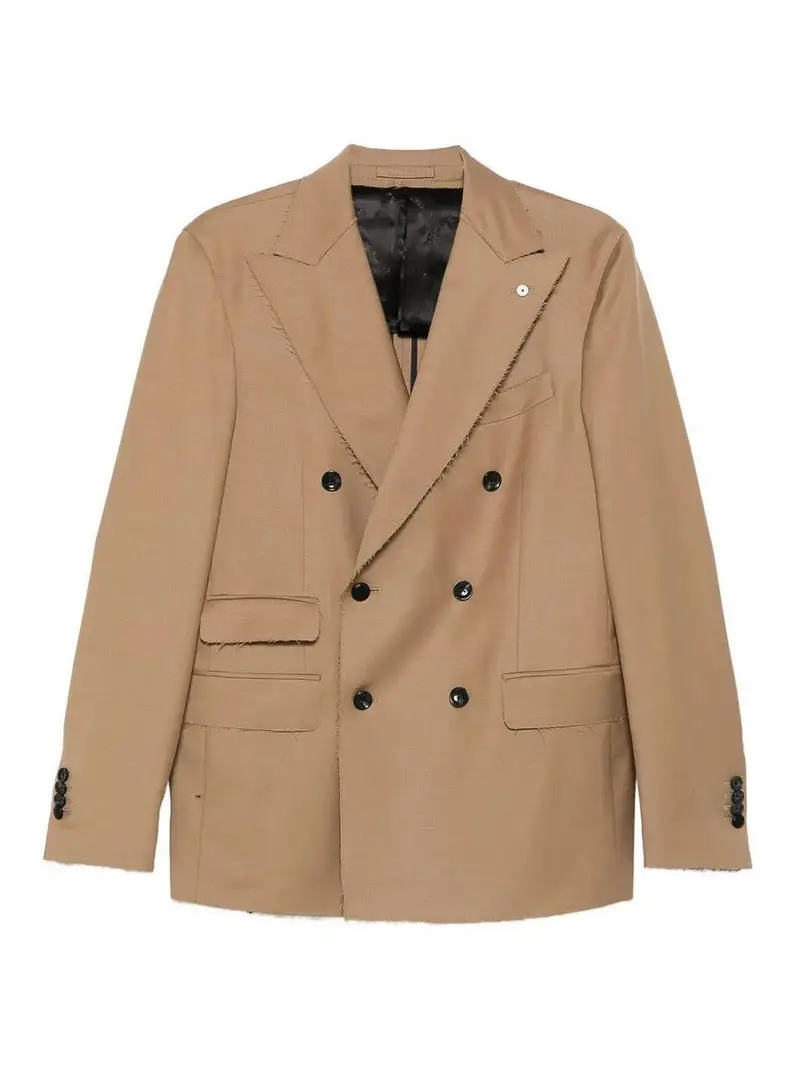 Giacca a doppio petto Marrone