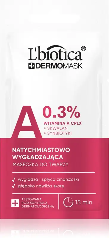DermoMask A 0,3% maschera lisciante viso 8 ml