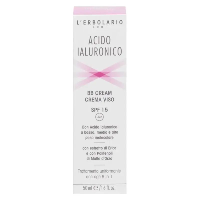 Acido Ialuronico Bb Cream Crema Viso Spf 15 50 Ml