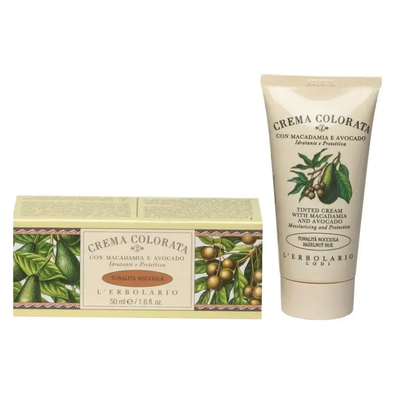 Crema Colorata Con Macadamia E Avocado Tonalità Nocciola 50 Ml