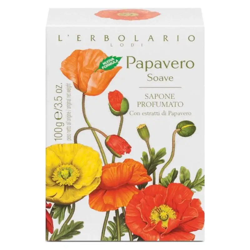 Papavero Soave Sapone Profumato 100 G