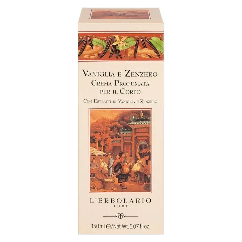 Vaniglia E Zenzero Crema Profumata Corpo 150 Ml