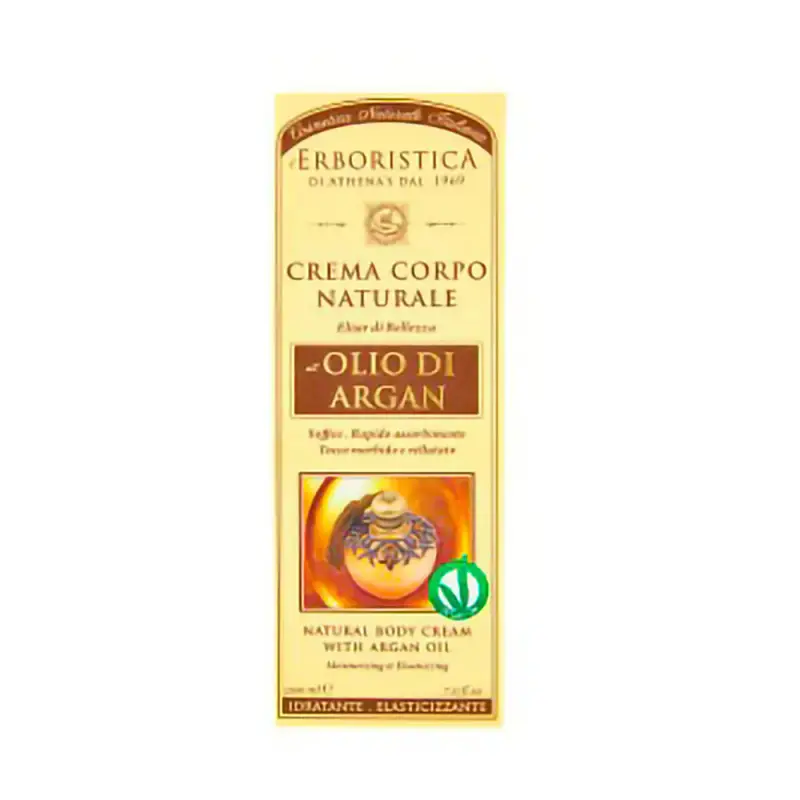 L Erboristica Crema Corpo Naturale All' Olio Di Argan 200 Ml
