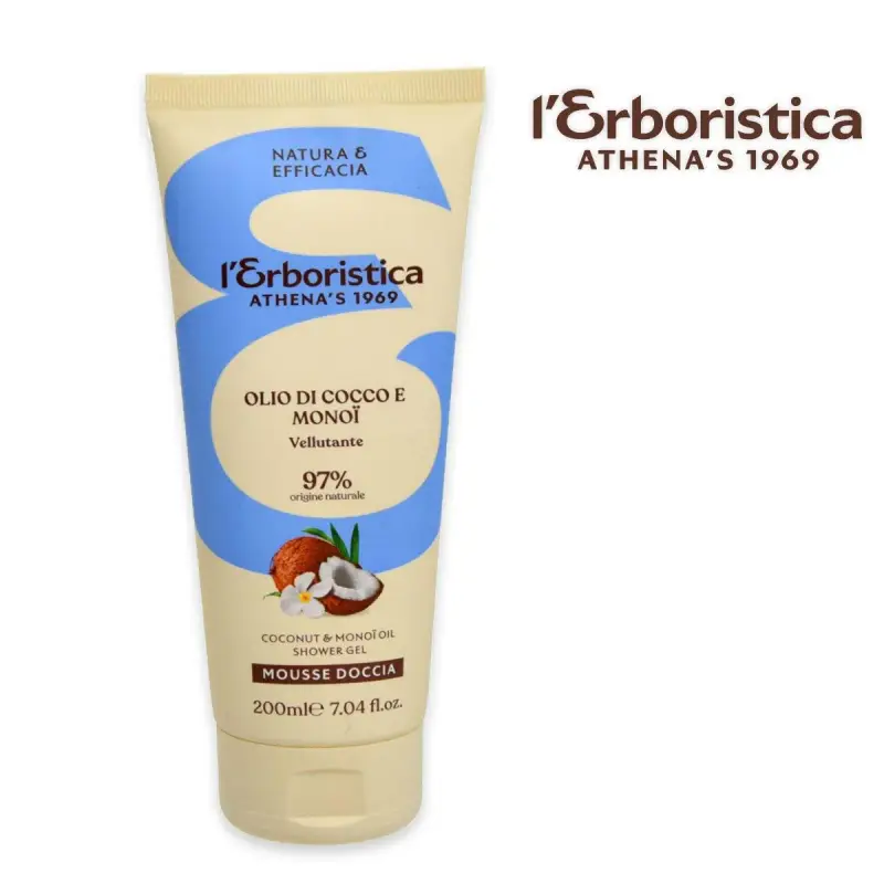 L'erboristica mousse doccia 'cocco' tubo 200ml