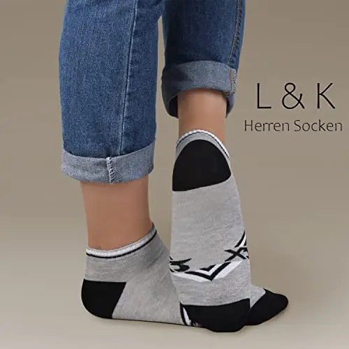 L&K Calze Uomo Multicolore 2686497 miniatura 3