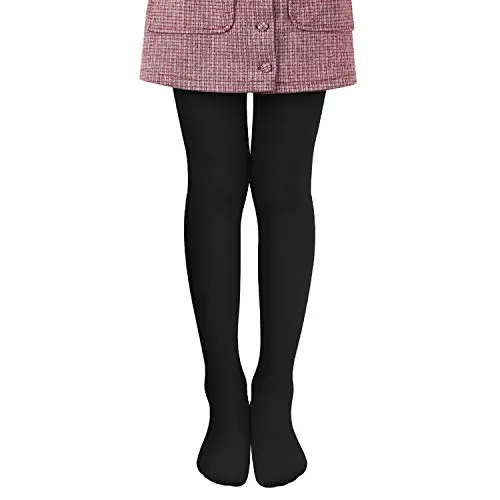 L&K-II Collant per bambini collant estivi di danza classica con piede Calze morbide e comode Collant elastici di