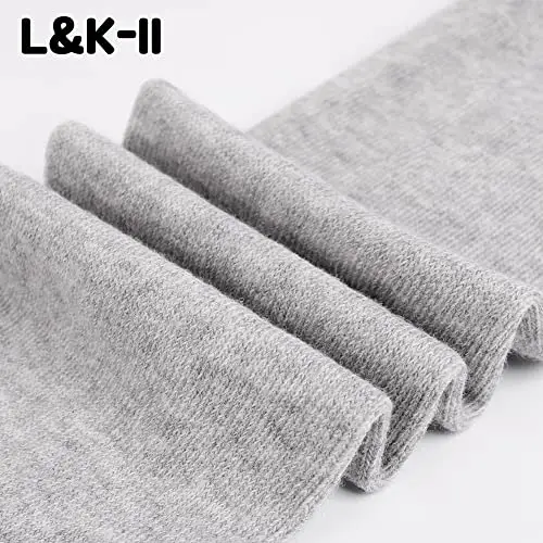 L&K-II Collant per neonati in confezione da 1 collant per neonate e ragazzi collant in magViolaa multicolore 2772Grigio miniatura 3