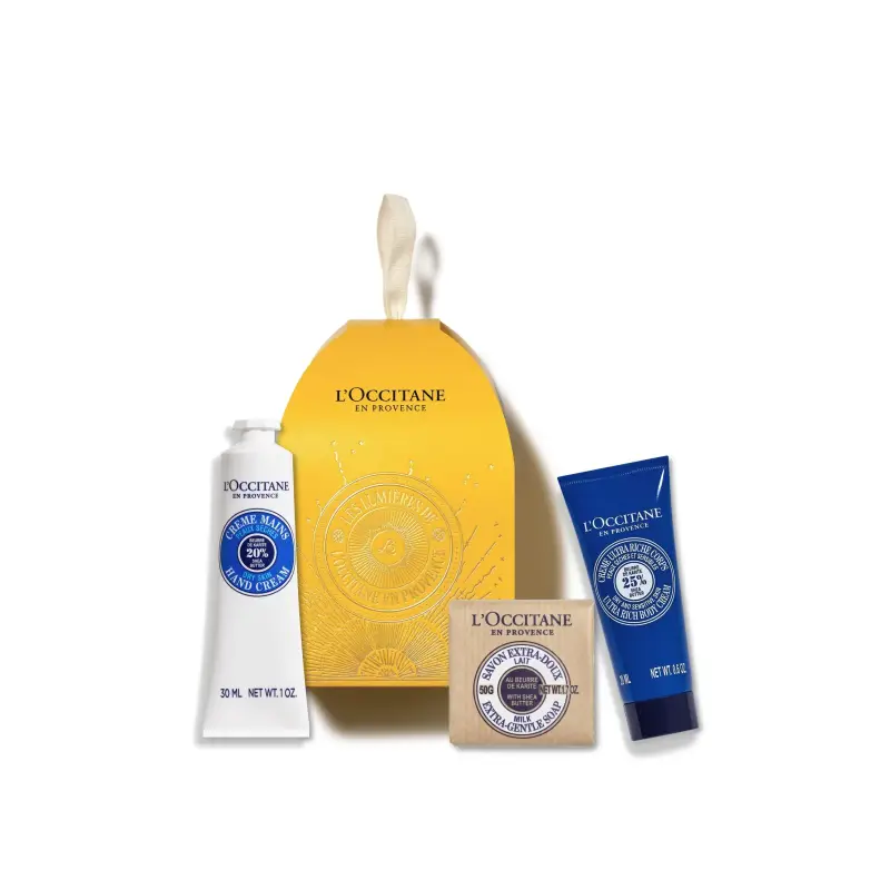 Cofanetti Shea Ornement Xmas 25 - Sapone,Crema mani,Cofanetto viso e corpo