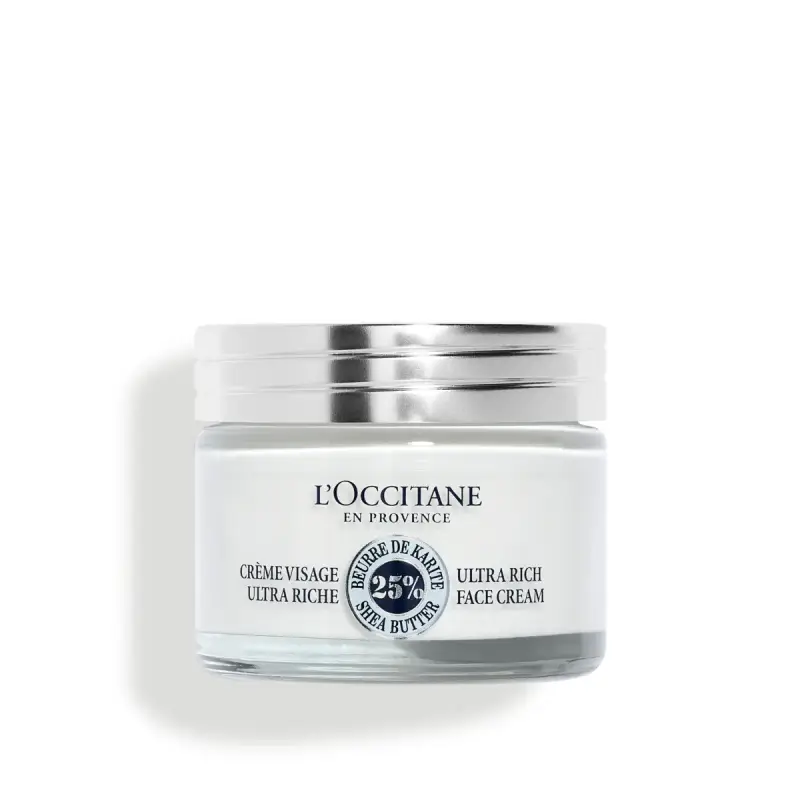 Karité Crème Visage Ultra Riche - Crema viso pelle secca,Crema idratante viso