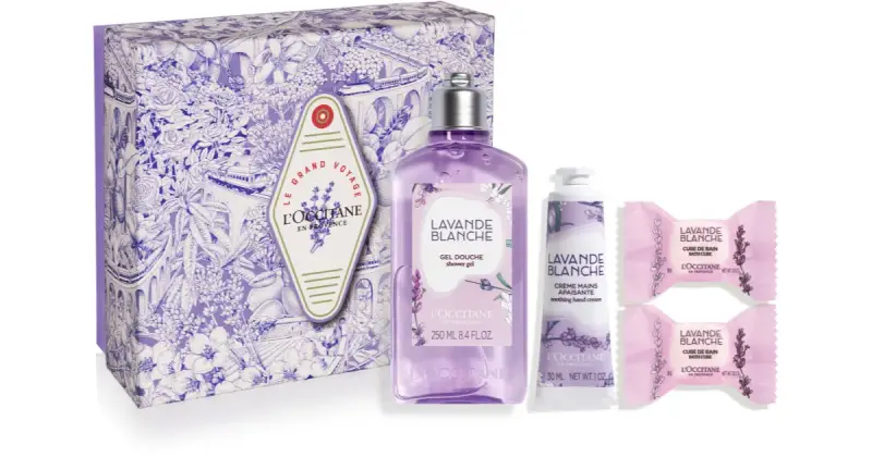 L’Occitane lavanda bianca confezione regalo per il corpo