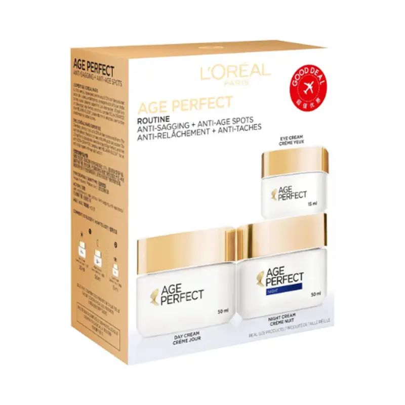 L'Oréal Age Perfect Routine - Anti-Sagging + Anti-Spots
