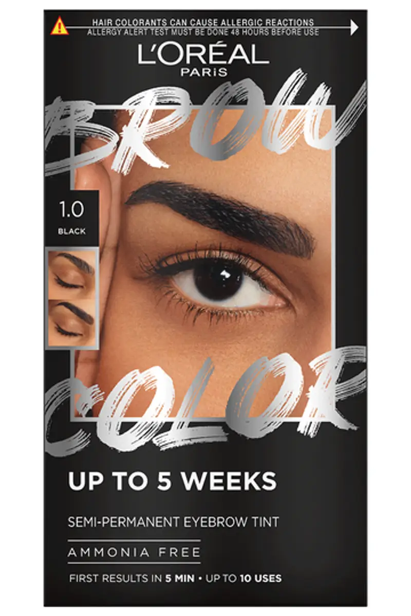 L'Oréal Brow Color - Colorazione semipermanente sopracciglia - 1.0