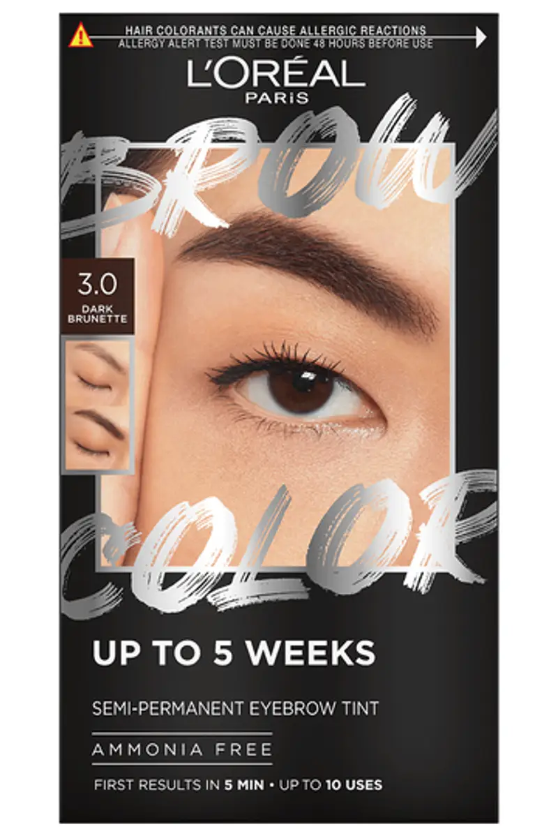 L'Oréal Brow Color - Colorazione semipermanente sopracciglia - 3.0