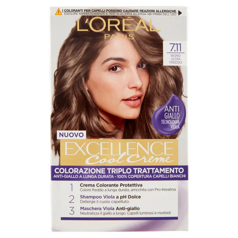 L'Oréal Colorazione Triplo Trattamento - 7.11