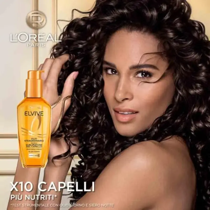 L'Oréal Elvive Trattamento, Per Capelli Normali o Secchi, Protegge da Aggressioni e Nutre la Fibra, Per Capelli Morbidi e Leggeri, Con Oli Preziosi di Marula e Camelia, Olio Straordinario, 100 ml miniatura 2