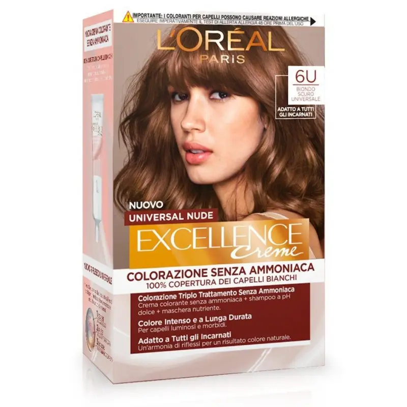 L'Oréal Excellance Creme - 6U Biondo scuro universale