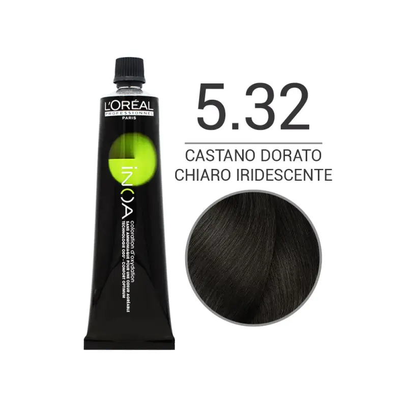 L'Oréal Inoa - 5,32 - Castano Chiaro Dorato Irisé