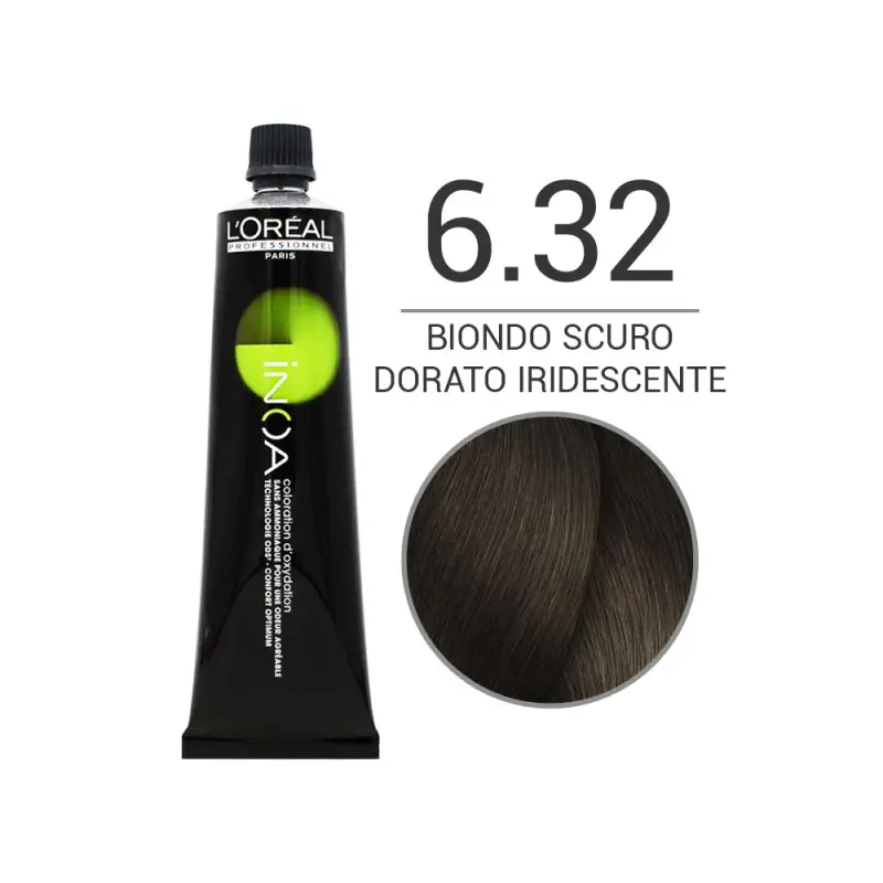 L'Oréal Inoa - 6,32 - Biondo scuro dorato irisé