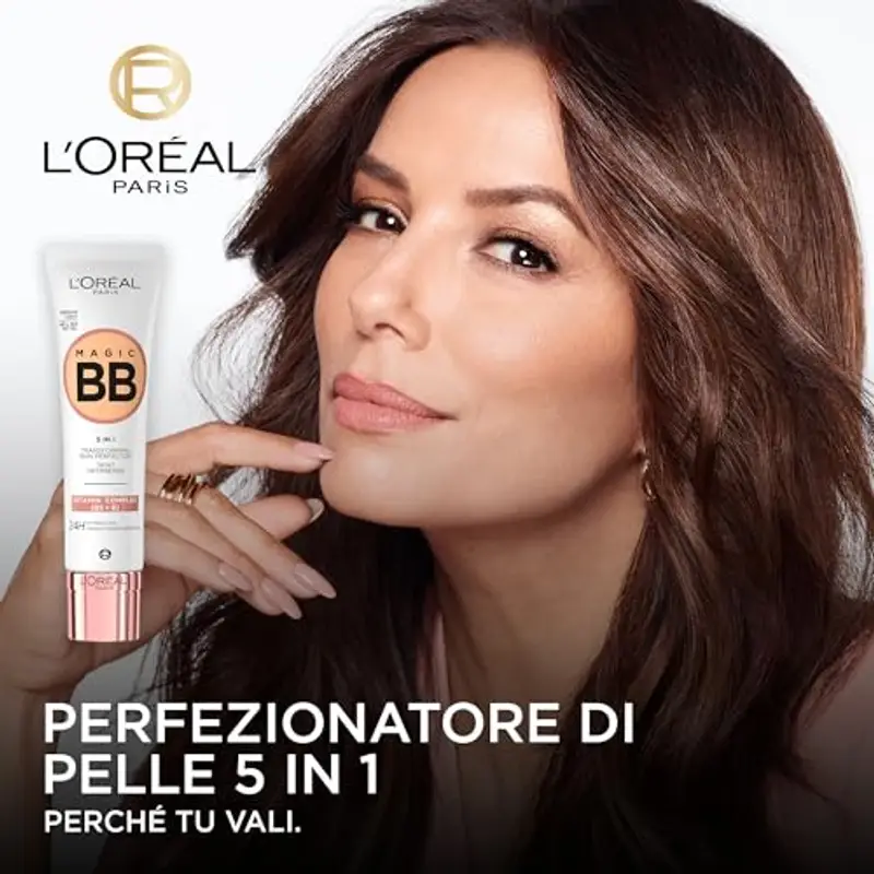 L'Oréal Paris, Crema Colorata Idratante e Uniformante, Con Vitamine B5 ed E, Pelle Idratata Fino a 24h, Con SPF 20 miniatura 2