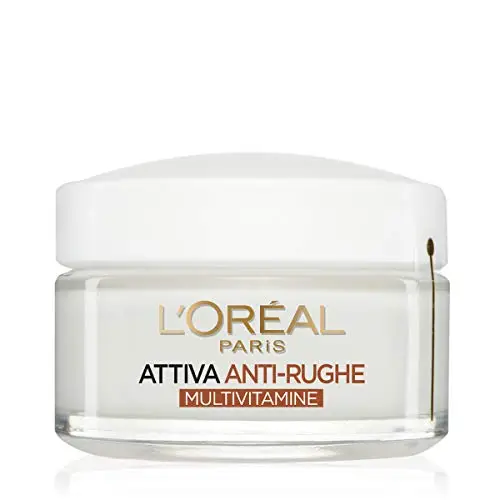 L'Oréal Paris Crema Viso Giorno e Notte Attiva Anti-Rughe, Trattamento Fortificante 65+ con Multivitamine, Adatto a miniatura 2