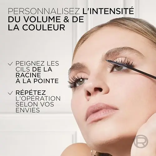 L'Oréal Paris Make-Up Designer Telescopic Black mascara miniatura 2