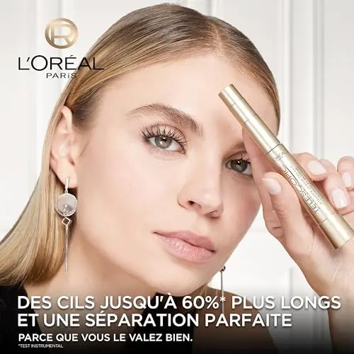 L'Oréal Paris Make-Up Designer Telescopic Black mascara miniatura 3