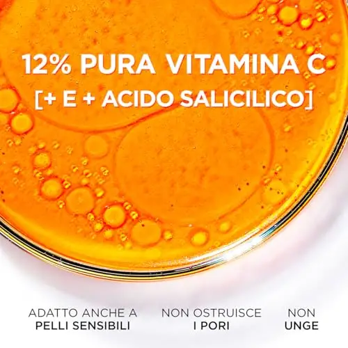 L'Oréal Paris Siero Viso 12% Pura Vitamina C, Per Pelle Più Luminosa e Pori Meno Visibili, Revitalift Clinical, 30 ml miniatura 3