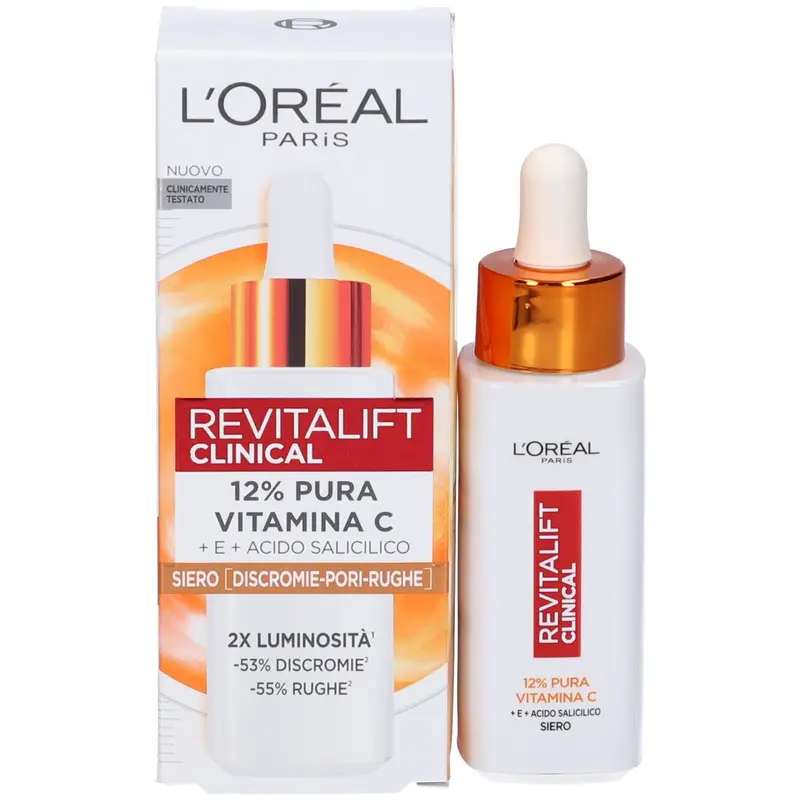L'Oréal Revitalift Clinical - Siero Discromie Pori e Rughe 50 ml